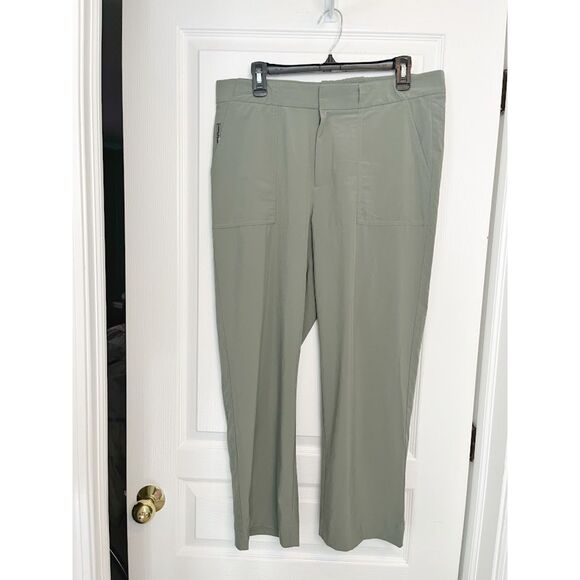 Athleta Tribeca Utility Crop Wide Leg Lightweight Pocket Pants - Picture 1 of 14